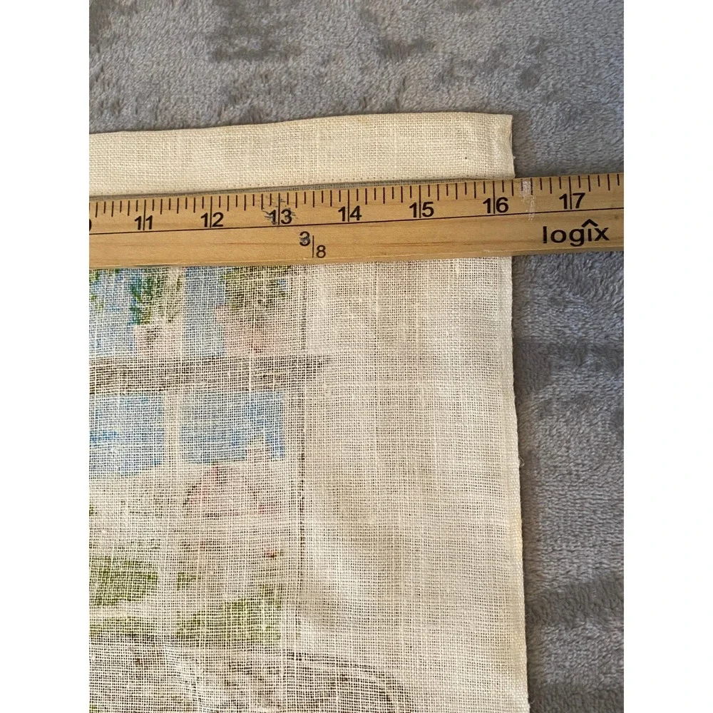 Textilimpex Linen Calendar Tea Towels 1975 1976 Birds‎ Bountiful Table Retro VTG